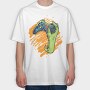 Zombie Gamer, Tricou Oversize Barbati (Unisex)