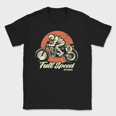 Full Speed Motorbike, Tricou Barbati (Unisex)