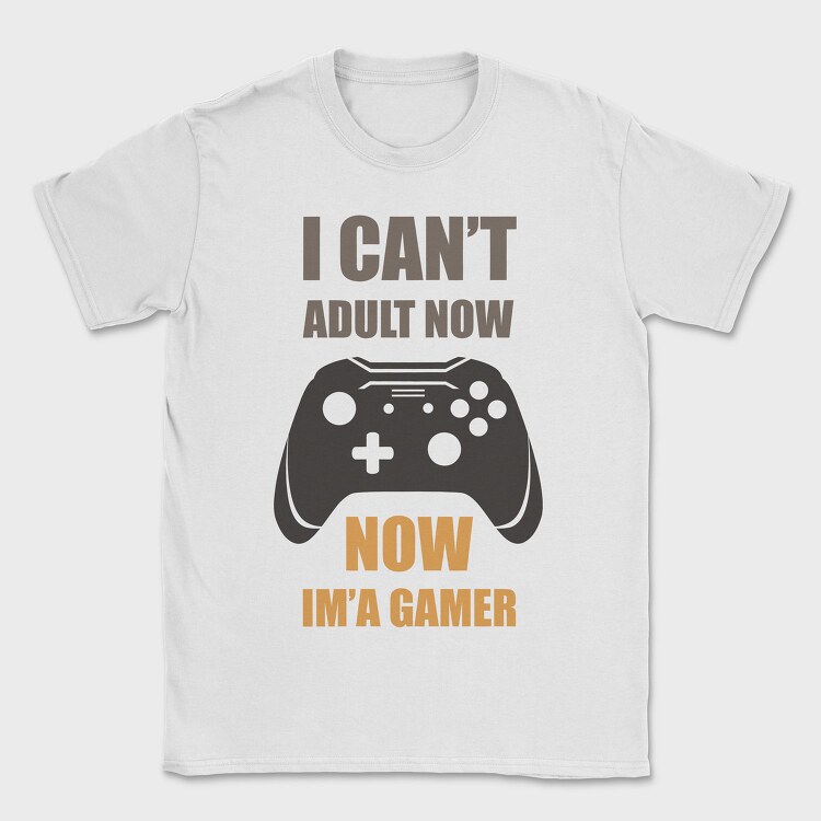 Gamer Now Adult, Tricou Barbati (Unisex)