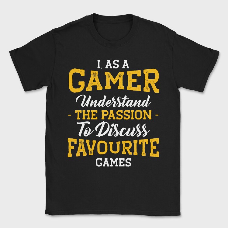 Gamer Passion Favorite, Tricou Barbati (Unisex)