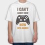 Gamer Now Adult, Tricou Oversize Barbati (Unisex)