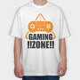 Gaming Zone Controller, Tricou Oversize Barbati (Unisex)