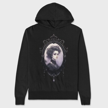 Dark Gothic Mirror, Hanorac Oversize Barbati (Unisex)