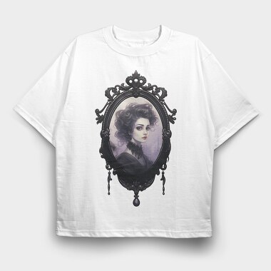 Dark Gothic Mirror, Tricou Oversize Barbati (Unisex)