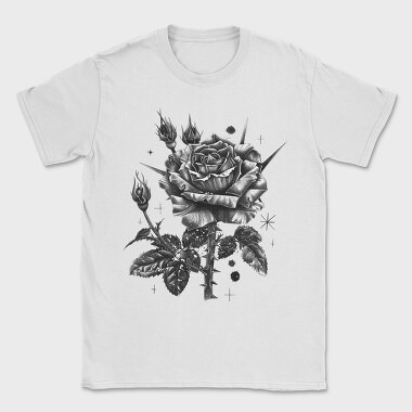 Dark Gothic Rose Garden, Tricou Barbati (Unisex)