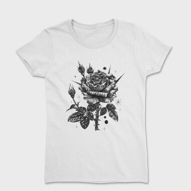 Dark Gothic Rose Garden, Tricou Femei