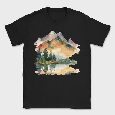 Dawn Mountain Symphony, Tricou Barbati (Unisex)