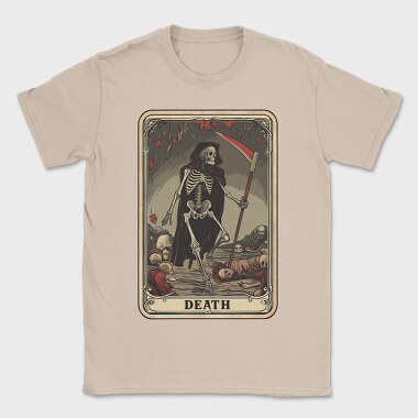 Death Skeleton Card, Tricou Barbati (Unisex)
