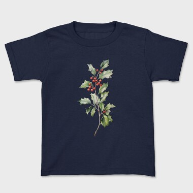 December Holly Branches, Tricou Copii