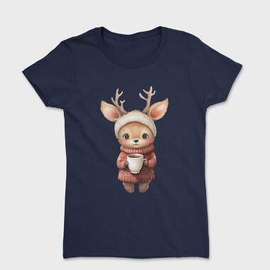Deer Cup Sweater, Tricou Femei