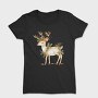 Deer Holly Garland, Tricou Femei