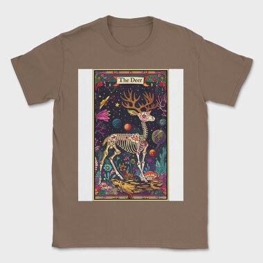 Deer Skeleton Space, Tricou Barbati (Unisex)