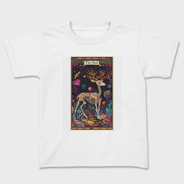 Deer Skeleton Space, Tricou Copii