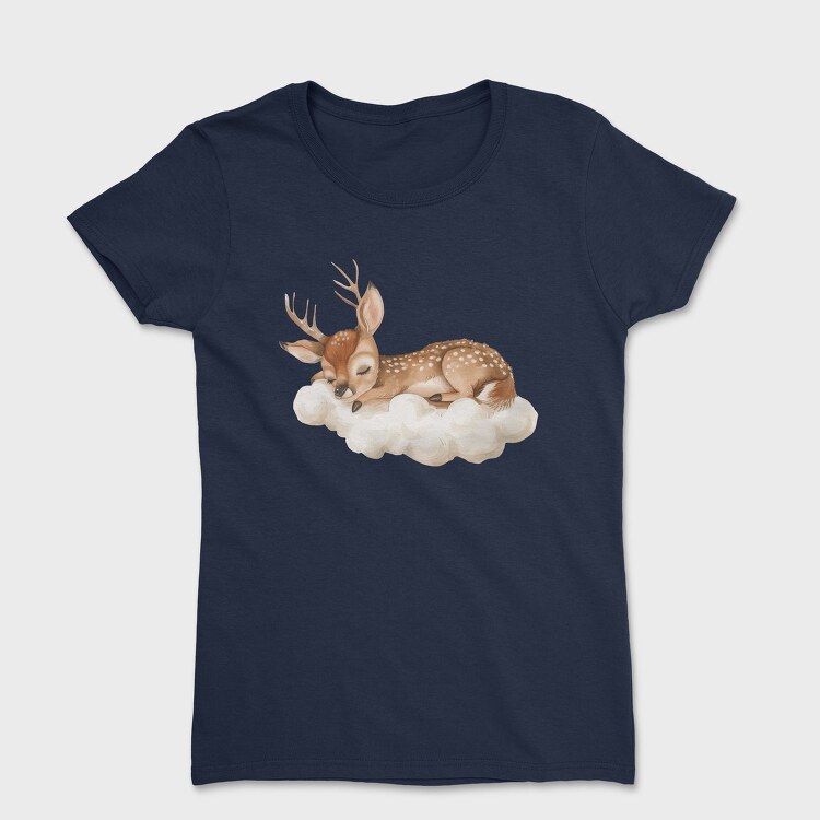 Deer Sleep Cloud, Tricou Femei