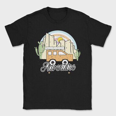 Desert Adventure Star, Tricou Barbati (Unisex)