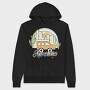 Desert Adventure Star, Hanorac Oversize Barbati (Unisex)