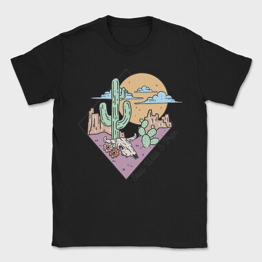 Desert Cactus Adventure, Tricou Barbati (Unisex)