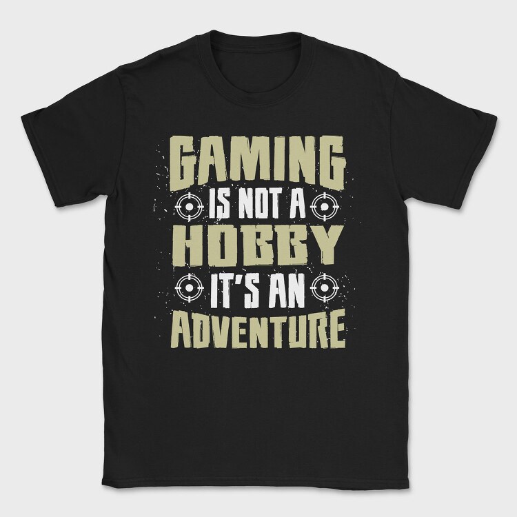 Gaming Hobby Adventure, Tricou Barbati (Unisex)