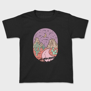 Desert Cactus Night, Tricou Copii