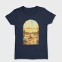 Desert Cactus Sunset, Tricou Femei