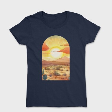 Desert Sunset Night, Tricou Femei
