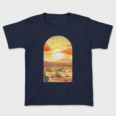 Desert Sunset Night, Tricou Copii