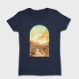 Desert Sunset Vintage, Tricou Femei
