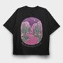 Desert Wanderlust, Tricou Oversize Barbati (Unisex)