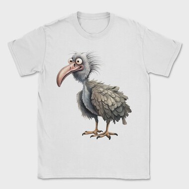 Dodo Feathered Face, Tricou Barbati (Unisex)