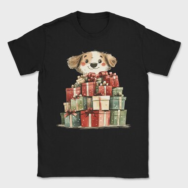 Dog With Gifts, Tricou Barbati (Unisex)