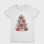 Dogs Christmas Tree, Tricou Femei