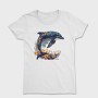 Dolphin Floral Dreams, Tricou Femei