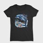 Dolphin Floral Night, Tricou Femei