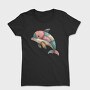 Dolphin Patchwork Art, Tricou Femei