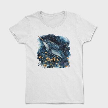Dolphin Starry Night, Tricou Femei