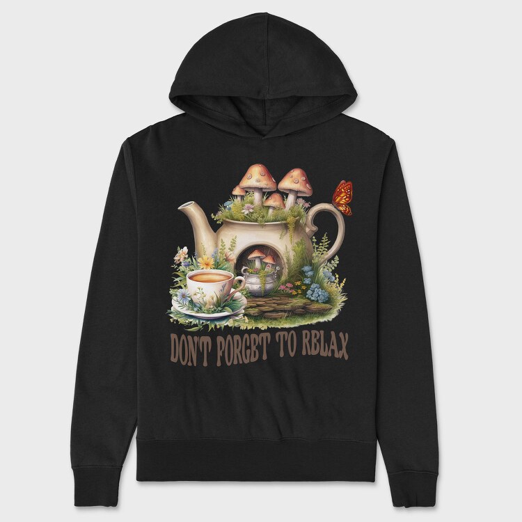 Dont Forget To Relax, Hanorac Oversize Barbati (Unisex)