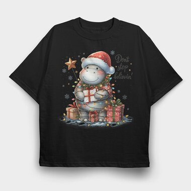 Dont Stop Believin, Tricou Oversize Barbati (Unisex)