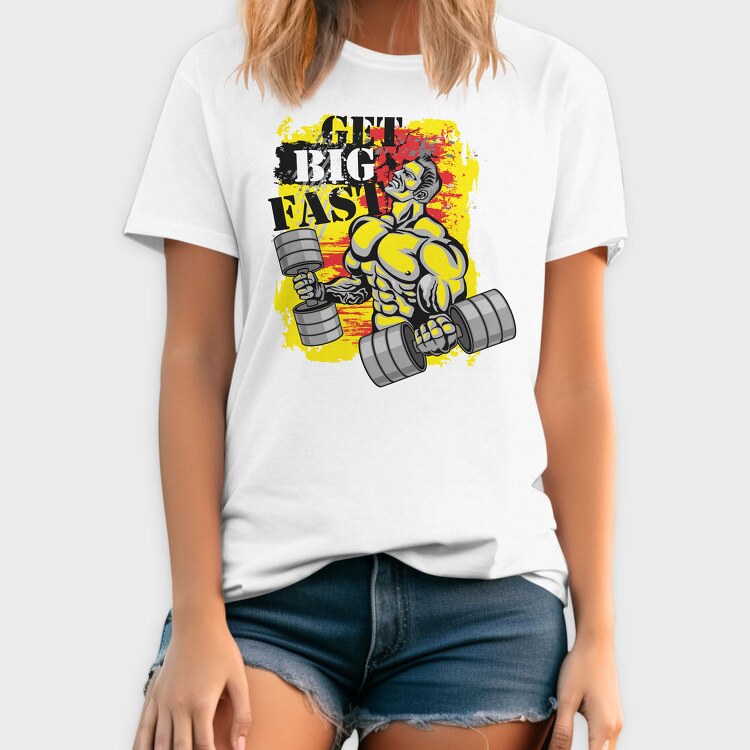 Get Big Fast, Tricou Barbati (Unisex)