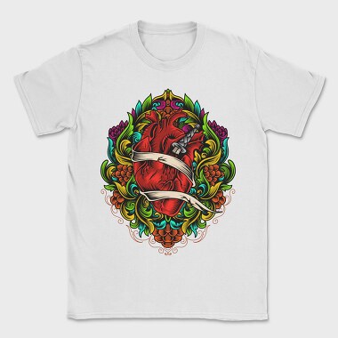 Heart Beast Roar, Tricou Barbati (Unisex)