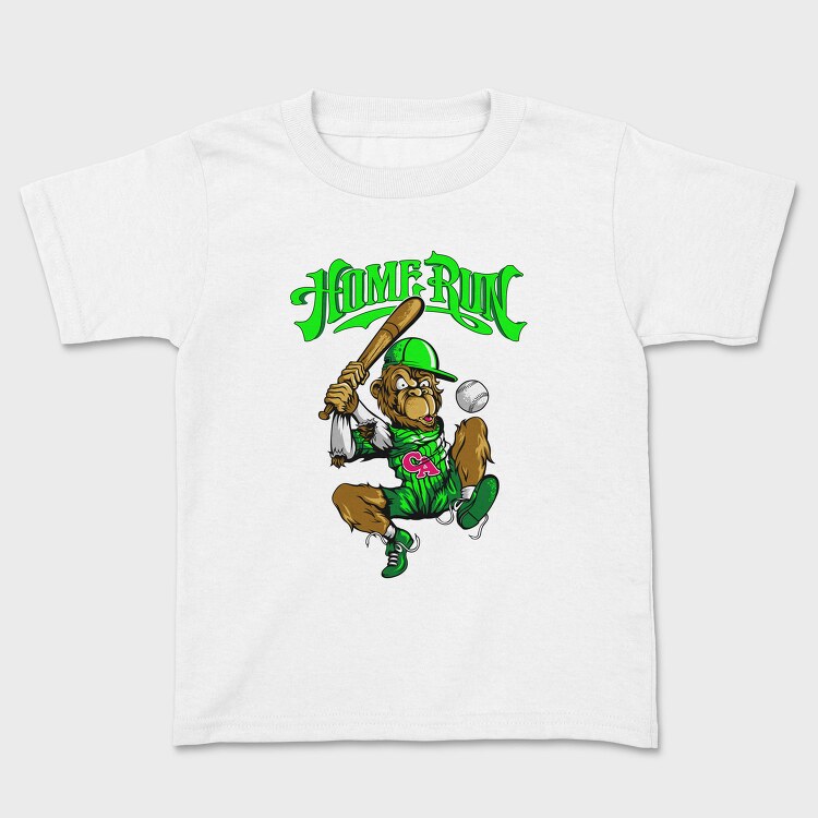 Home Run Bear, Tricou Copii