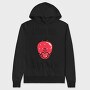 I Love You Berry Much, Hanorac Oversize Barbati (Unisex)