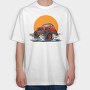 Offroad Beast, Tricou Oversize Barbati (Unisex)