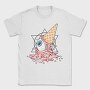 Icecream Skull, Tricou Barbati (Unisex)
