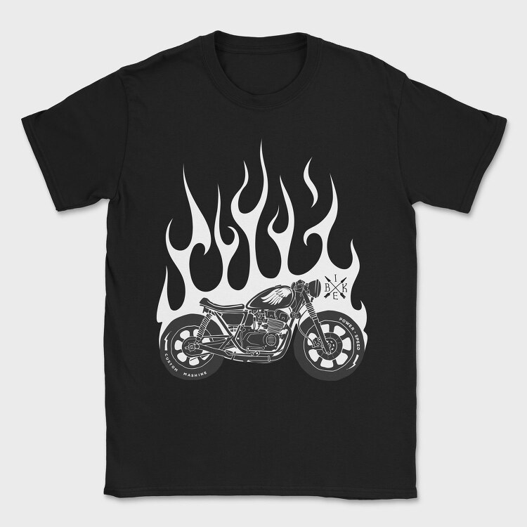 Motorcycle Custom Speed, Tricou Barbati (Unisex)