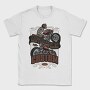 Motorcycle Skeleton Custom, Tricou Barbati (Unisex)