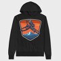 Mountain Bike Rider, Hanorac Oversize Barbati (Unisex)