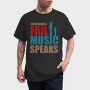 Fail Music Speaks, Tricou Barbati (Unisex)