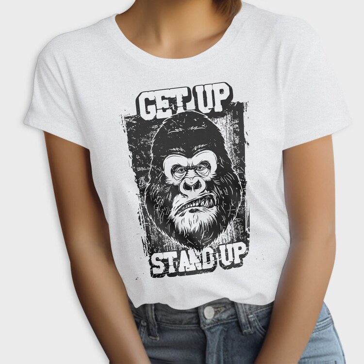 Gorilla Stand Up, Tricou Femei