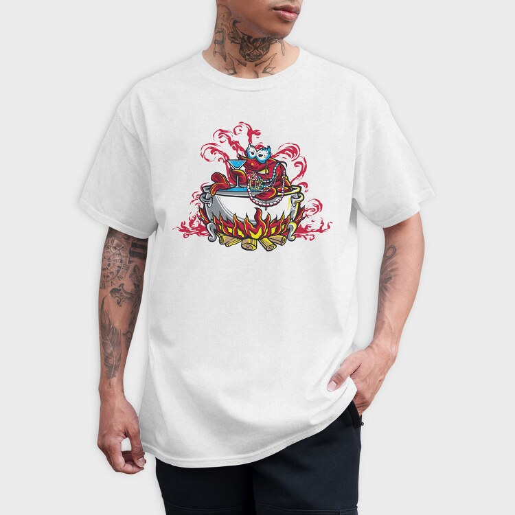 Cauldron Of Flames, Tricou Barbati (Unisex)