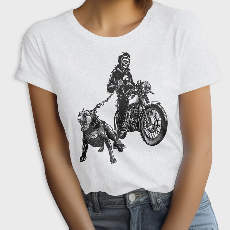 Skull Rider Unleashed, Tricou Femei